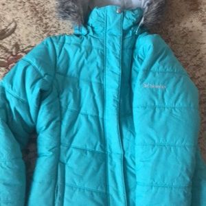 Columbia puffer winter coat
